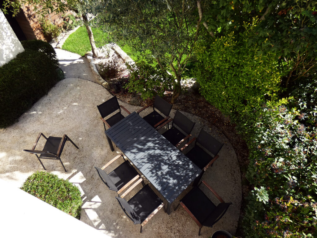 maison à vendre les Molières terrasse béton